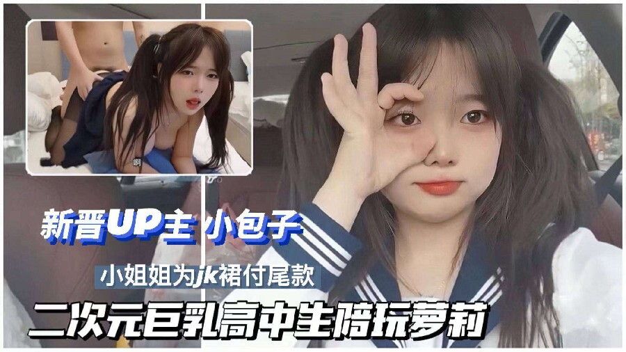 【新晋二次元UP主小包子】巨乳高中生陪玩付JK尾款.